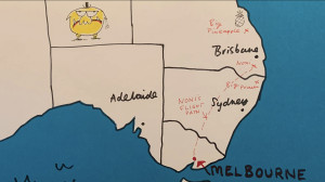 Leigh Hobbs on Mr Chicken All Over Australia
